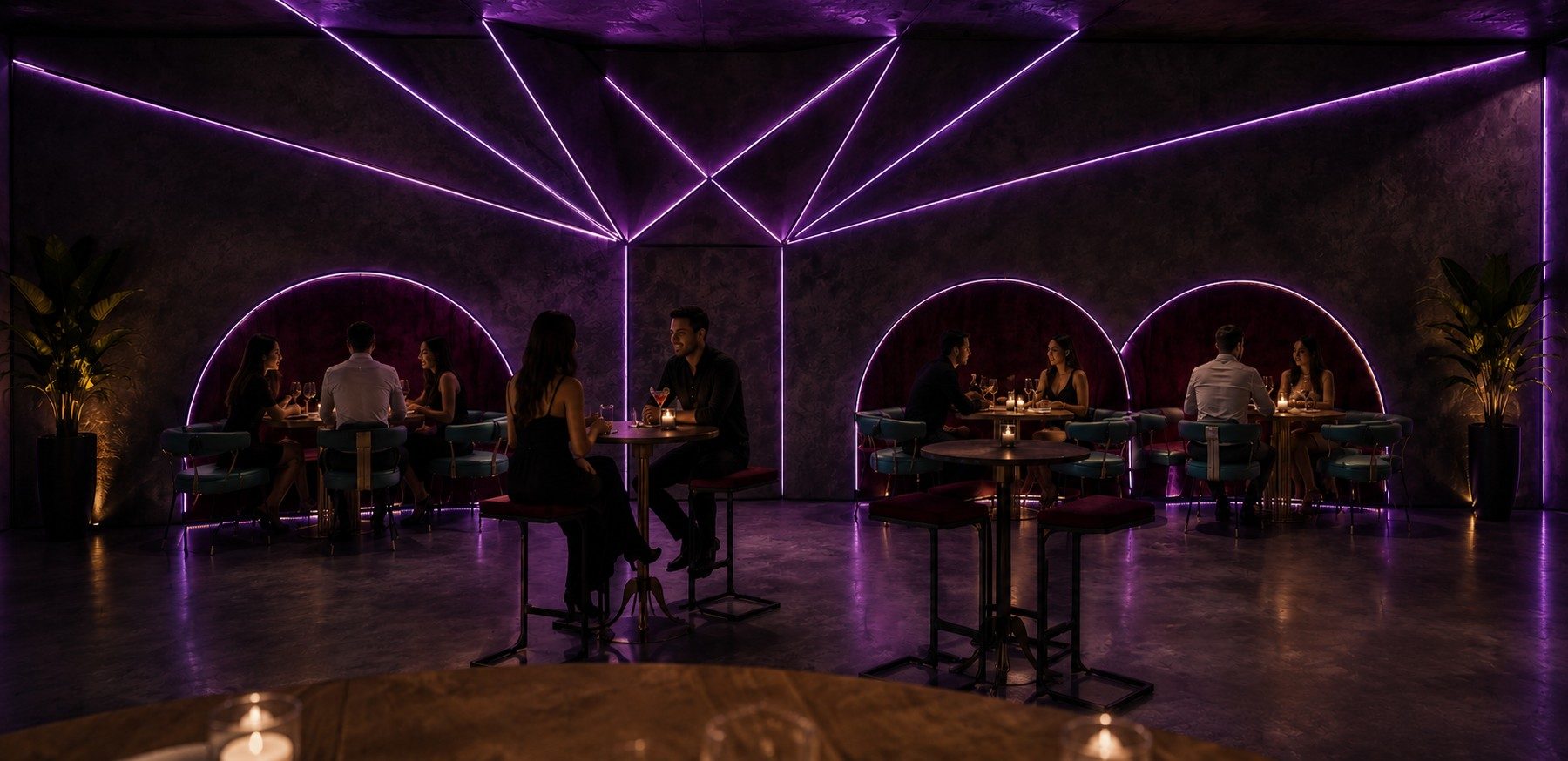 Weddings — Romantic Dining Setup