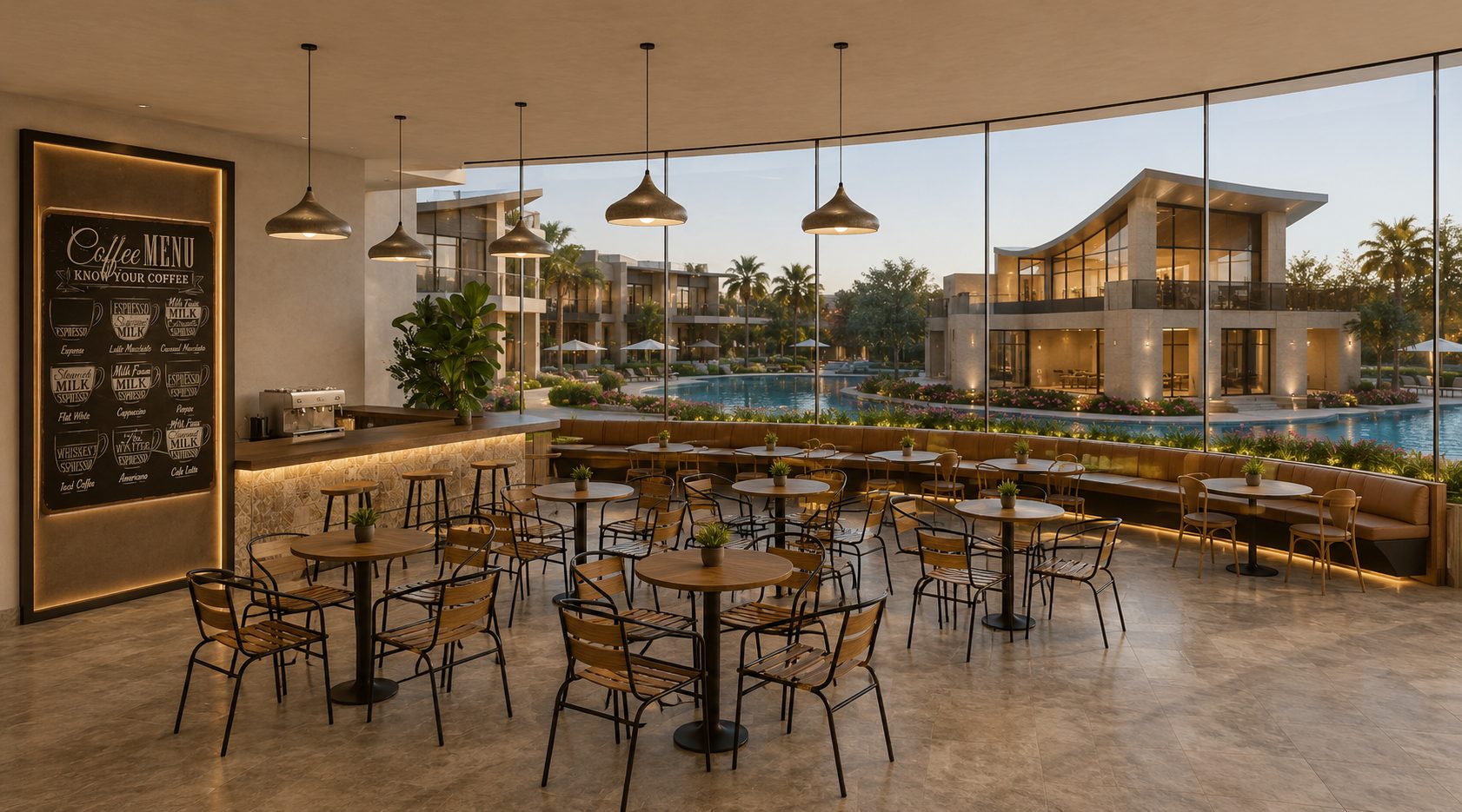 Dining — Café Interior