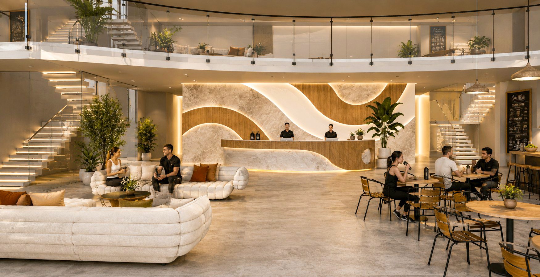 Ena Resorts — Lobby