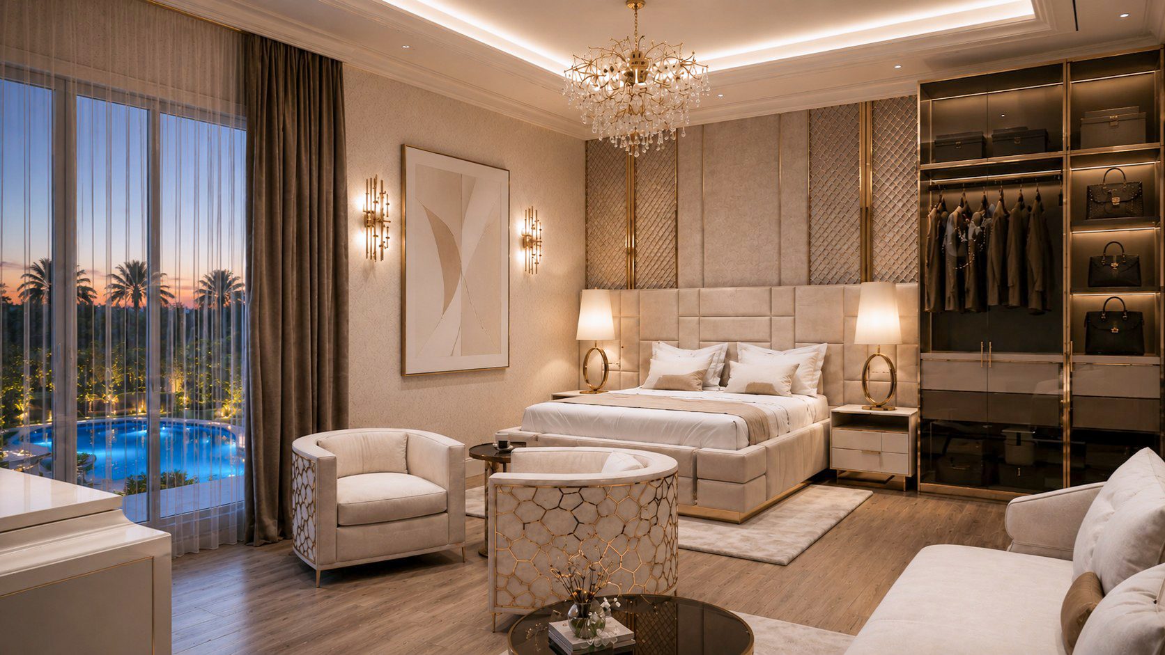 Luxe Pool View Room — Hero